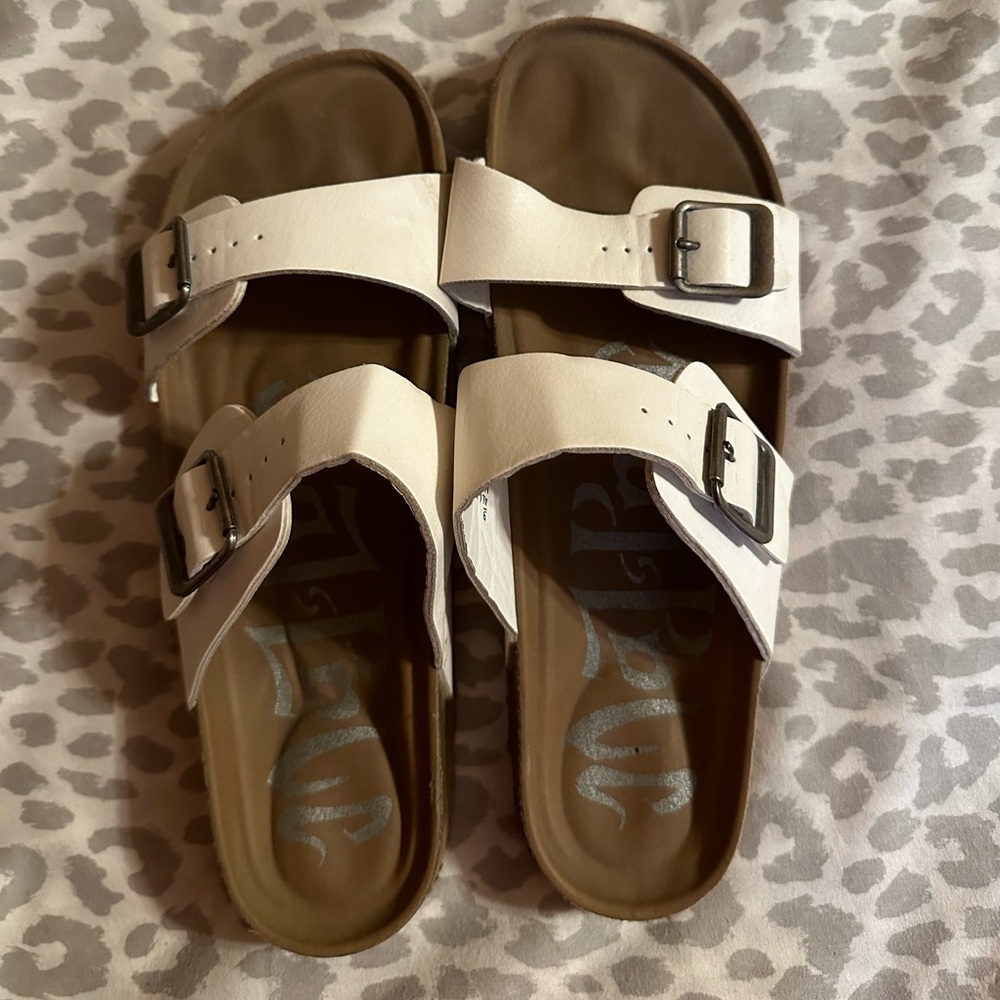 White Sandals